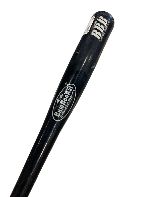 Vist Large View of Product Image Which is Used BamBooBat BBB BB/SB Wood Bat Black 34"