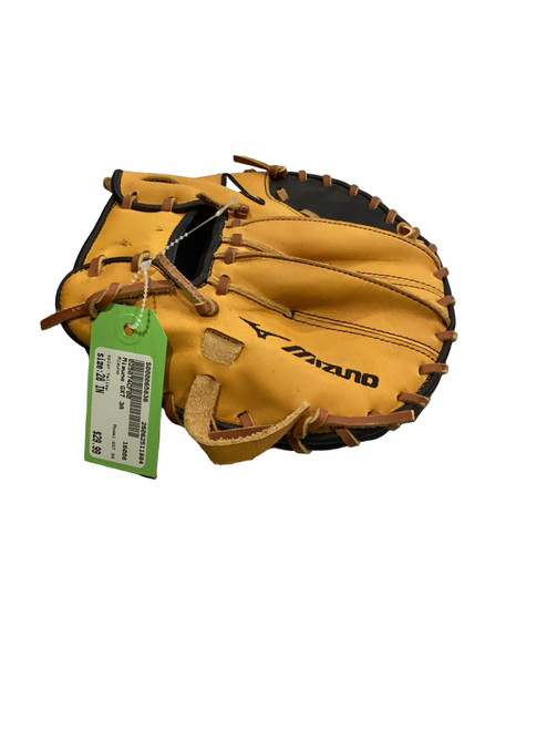 Vist Large View of Product Image Which is Used Mizuno GXT 3A BB/SB Catchers LH Throw Yellow 28"