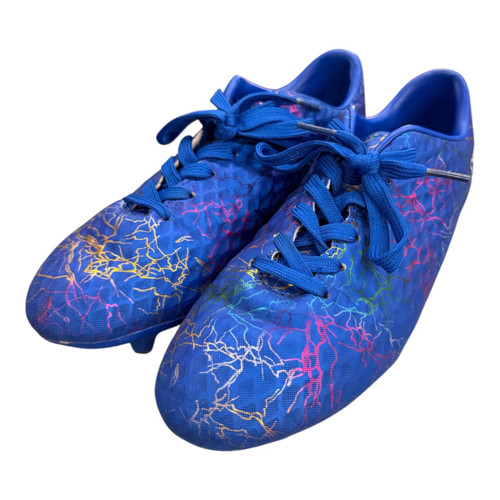 Vist Large View of Product Image Which is Used Vizari Soccer Cleats Royal Blue Junior 05.5