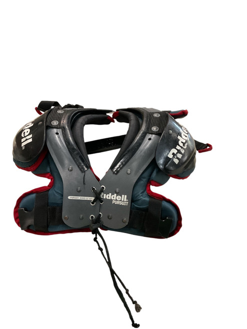Vist Large View of Product Image Which is Used Riddell PURSUIT FB Shoulder Pads Grey SM
