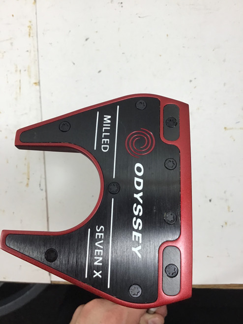 Vist Large View of Product Image Which is Used Odyssey MILLED SEVEN X Mens Putter RH