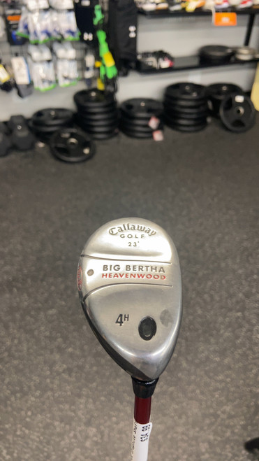 Vist Large View of Product Image Which is Used Callaway BIG BERTHA HEAVENWOOD Mens Hybrid Club RH 4 Hybrid
