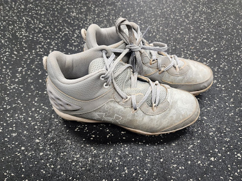 Vist Large View of Product Image Which is Used Under Armour BH BB/SB Cleats Grey Junior 06