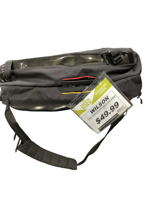 Vist Large View of Product Image Which is Used Wilson DUAL TENNIS BAG WITH COOLER COMPARTMENT Racquet Accessory