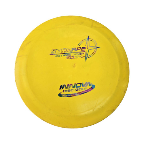 Vist Large View of Product Image Which is Used Innova APE STAR Disc Golf Driver Yellow