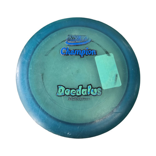 Vist Large View of Product Image Which is Used Innova DAEDALUS CHAMPION Disc Golf Driver Royal Blue