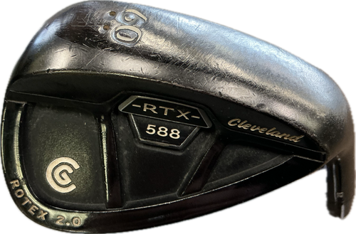 Vist Large View of Product Image Which is Used Cleveland 588 RTX ROTEX 2.0 Golf Wedge Mens RH 60 Degree