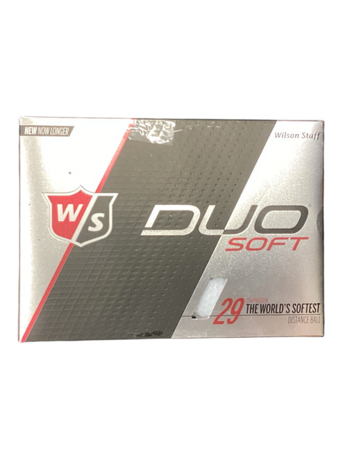 Vist Large View of Product Image Which is Used Wilson DUO SOFT 12 Pack - Golf Balls