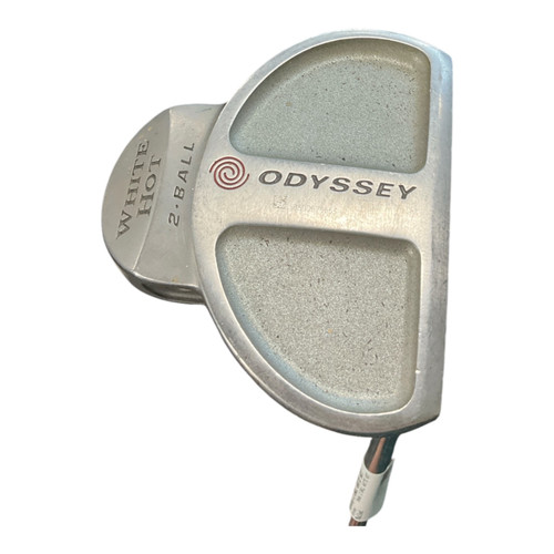 Vist Large View of Product Image Which is Used Odyssey 2 BALL WHITE HOT Mens Putter RH