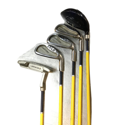 Vist Large View of Product Image Which is Used Dunlop LOCO KIDS Jr Package Set RH Yellow 4 Piece
