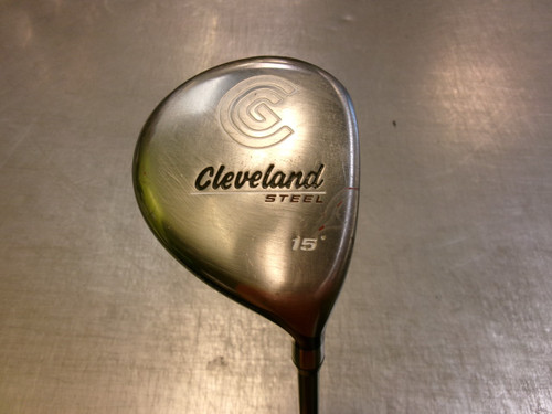 Vist Large View of Product Image Which is Used Cleveland STEEL Mens Fairway Wood RH 3 Wood