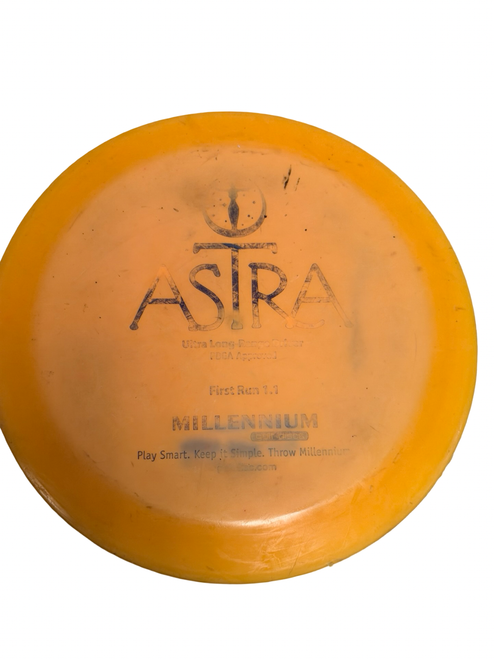 Vist Large View of Product Image Which is Used Millennium ASTRA First Run 1.1 Disc Golf Driver Orange 160g