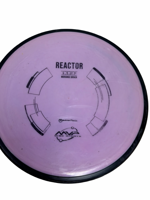 Vist Large View of Product Image Which is Used MVP REACTOR Neutron Disc Golf Mid Range Purple 170g
