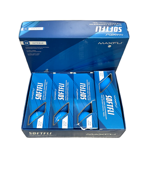 Vist Large View of Product Image Which is Used Maxfli SOFTFLI 12 Pack - Golf Balls