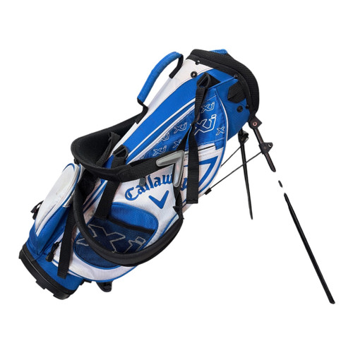 Vist Large View of Product Image Which is Used Callaway XJ Jr Stand Bag Royal Blue