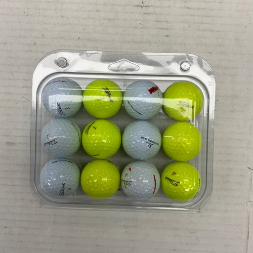Vist Large View of Product Image Which is Used Titleist PRO V1X ASSORTED 12 Pack - Golf Balls