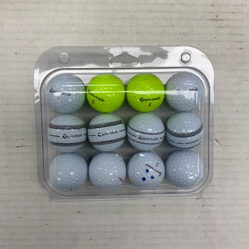 Vist Large View of Product Image Which is Used Taylormade TP5X ASSORTED 12 Pack - Golf Balls