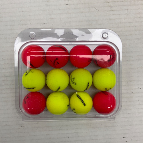 Vist Large View of Product Image Which is Used Callaway SUPER SOFT ASSORTED 12 Pack - Golf Balls