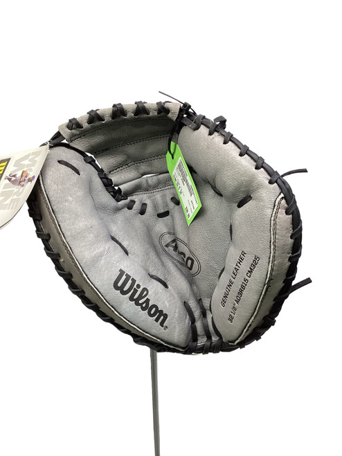 Vist Large View of Product Image Which is Used Wilson A360 BB/SB Catchers RH Throw Black And Grey 32 1/2"