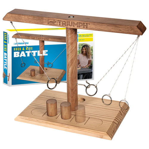 Vist Large View of Product Image Which is New Triumph Hook & Ring Battle Game