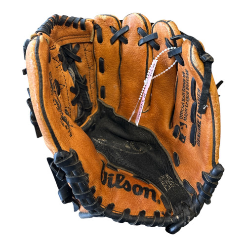 Vist Large View of Product Image Which is Used Wilson GLOVE BB/SB Glove RH Throw None 10 1/2"