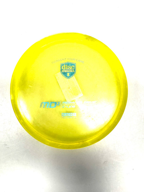 Vist Large View of Product Image Which is Used Discmania MD3 C-LINE Disc Golf Driver Yellow