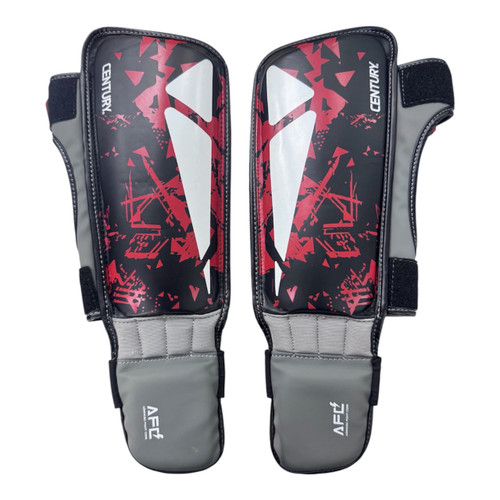 Vist Large View of Product Image Which is Used Century Martial Arts Shin Pads Black Senior
