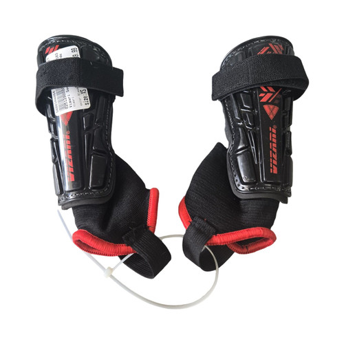 Vist Large View of Product Image Which is Used Vizari Soccer Shin Guards Youth Black XS