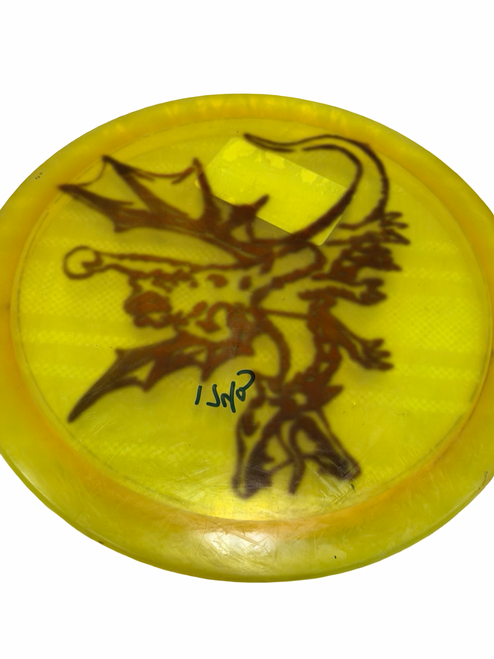 Vist Large View of Product Image Which is Used Innova TEEBIRD 3 Chamions Disc Golf Driver 174g
