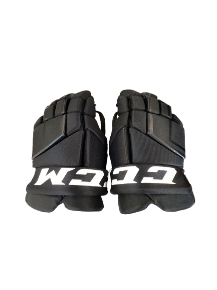 Vist Large View of Product Image Which is Used CCM 24K Senior Gloves Black 13"