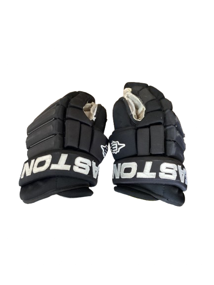 Vist Large View of Product Image Which is Used Easton EQ PRO Senior Gloves Black 13"