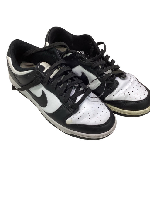 Vist Large View of Product Image Which is Used Nike PANDA DUNK LOW Basketball Shoes M Black And White Senior 11