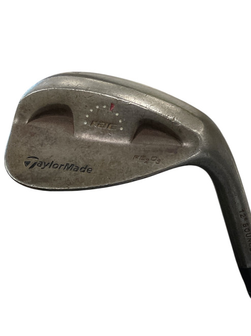 Vist Large View of Product Image Which is Used Taylormade RAC Golf Wedge Mens RH 56 Degree