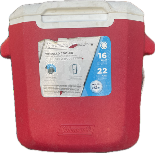Vist Large View of Product Image Which is Used Coleman Cooler Camping Accessory