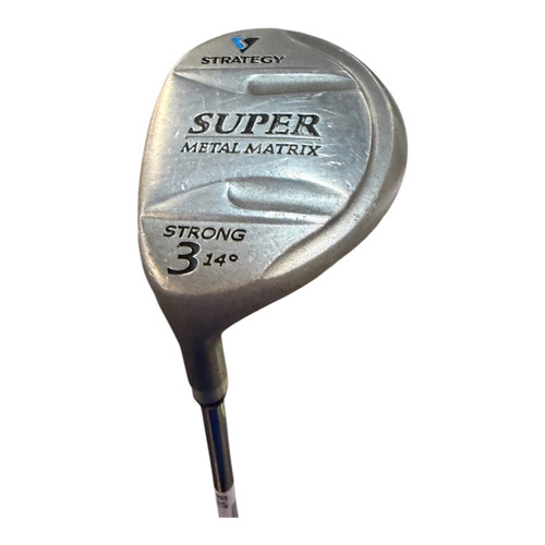Vist Large View of Product Image Which is Used STATEGY SUPER 3 WOOD Mens Fairway Wood LH 3 Wood