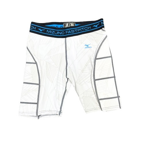 Vist Large View of Product Image Which is Used Mizuno FASTPITCH SLIDING SHORT Other Clothing White XS