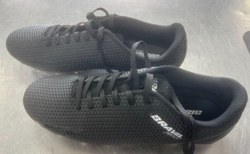 Vist Large View of Product Image Which is Used Brava Soccer Cleats Black Senior 9