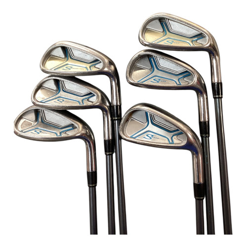 Vist Large View of Product Image Which is Used Adams Golf SPEEDLINE PLUS Womens Iron Set RH 6I-SW