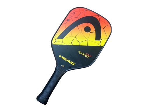 Vist Large View of Product Image Which is Used Head SPARK ELITE Pickleball Racquet Orange