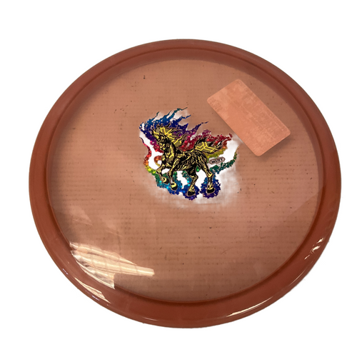 Vist Large View of Product Image Which is Used Mint ETERNAL MUSTANG Disc Golf Mid Range Coral