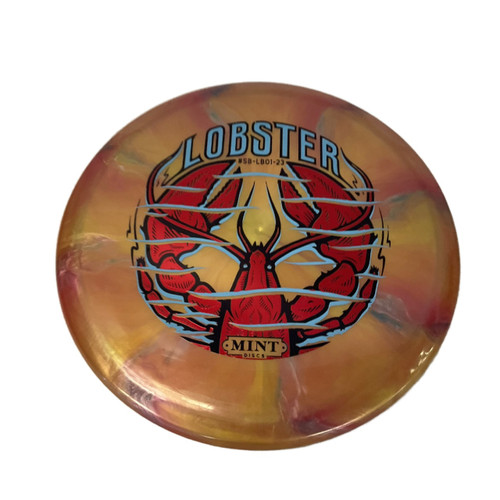 Vist Large View of Product Image Which is Used Mint SUBLIME LOBSTER Disc Golf Mid Range Red 177g