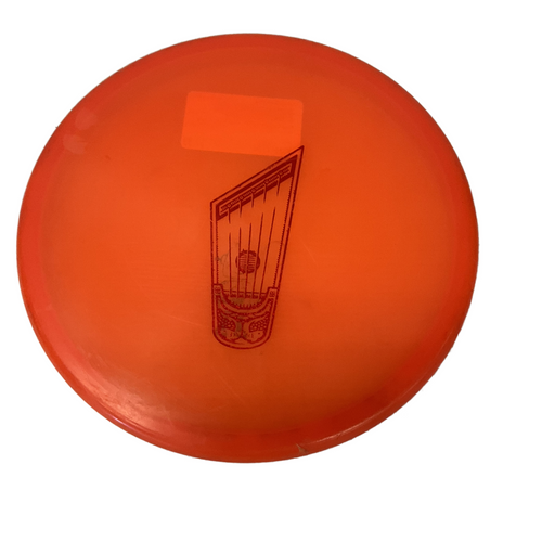Vist Large View of Product Image Which is Used Westside VIP HARP Disc Golf Putter Orange 173g