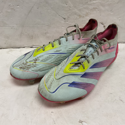 Vist Large View of Product Image Which is Used Adidas Predator Elite FG IE3950 Soccer Cleats Pink Senior 9
