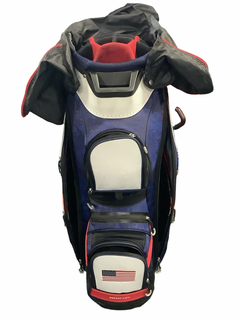 Vist Large View of Product Image Which is Used Maxfli HONORS + Mens Cart Bag Navy Blue