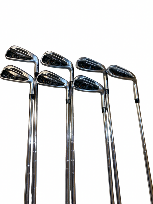 Vist Large View of Product Image Which is Used Cobra LTDX KING Mens Iron Set RH 5I-GW/AW
