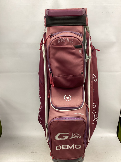 Vist Large View of Product Image Which is Used Ping G LE2 DEMO BAG Mens Cart Bag Maroon