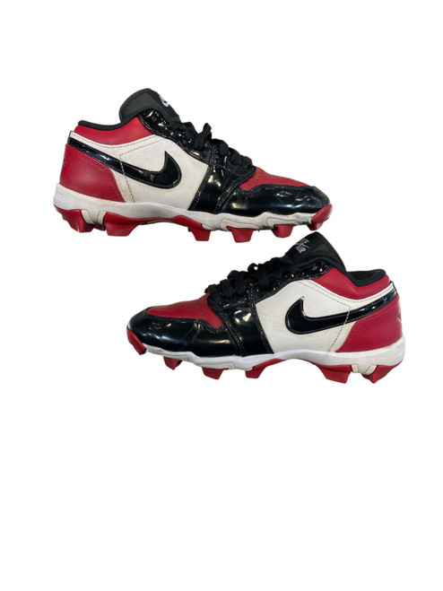 Vist Large View of Product Image Which is Used Nike AIR JORDAN BB/SB Cleats Red Senior 5.5