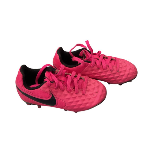 Vist Large View of Product Image Which is Used, Nike Tiempo Soccer Cleats, Pink, Youth 10.0
