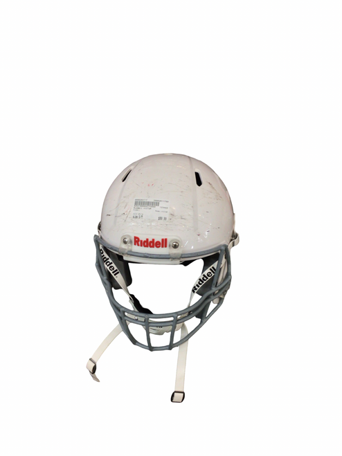 Vist Large View of Product Image Which is Used Riddell VICTOR FB Helmet White S/M