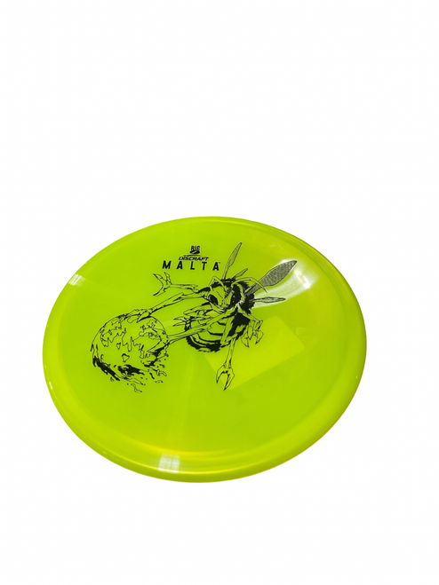 Vist Large View of Product Image Which is Used Discraft MALTA Disc Golf Mid Range Yellow